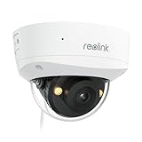 Reolink 4K UHD PoE Überwachungskamera, mit Ik10 Vandalismusschutz, Farbnachtsicht, intelligenter Personen-/Fahrzeug-/Tiererkennung, Zwei-Wege-Audio, einer schwenkbaren Innenhalterung, RLC-840A